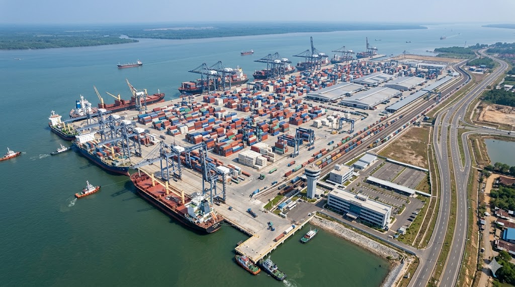 BELI TANAH UNTUK PUSAT DISTRIBUSI TANJUNG CARAT