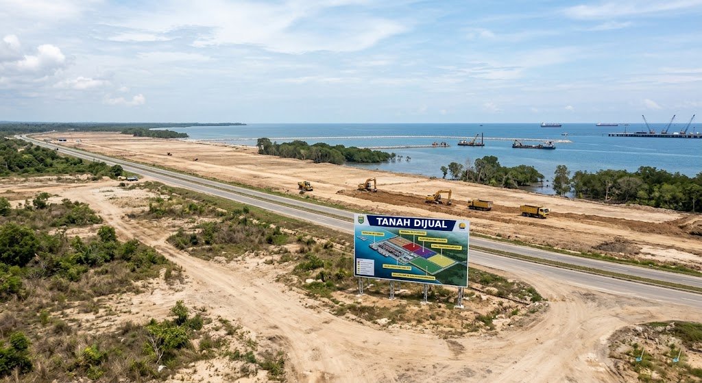 BROKER PROPERTI LAHAN INDUSTRI TANJUNG CARAT